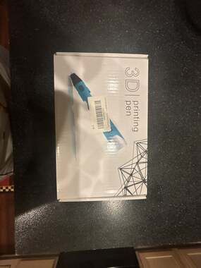 3D Printing Pen Teal and White